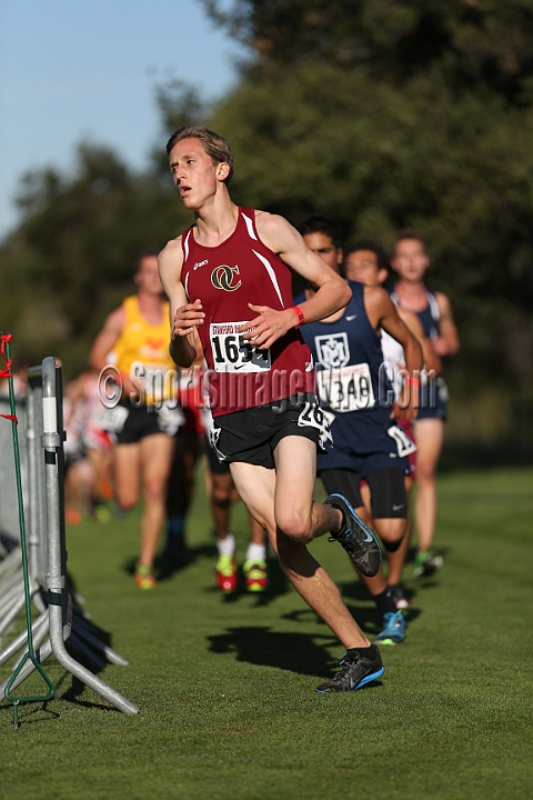 2013SIXCHS-016.JPG - 2013 Stanford Cross Country Invitational, September 28, Stanford Golf Course, Stanford, California.